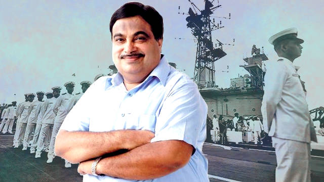 Nitin Gadkari expose Sangh hypocrisy by abusing Navy