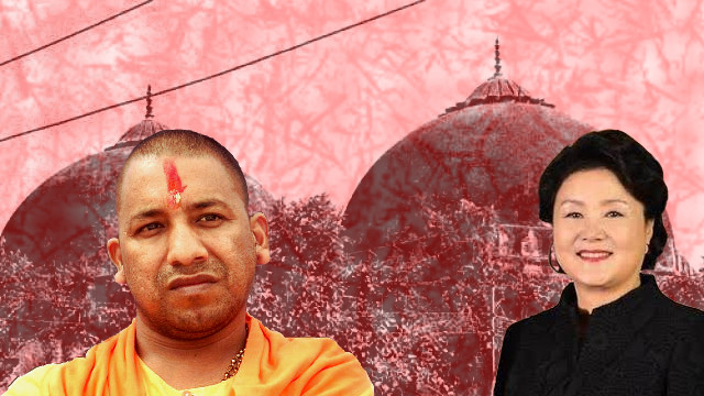 Kim Jung-sook visits Ayodhya and boosts Hindutva fascism’s morale